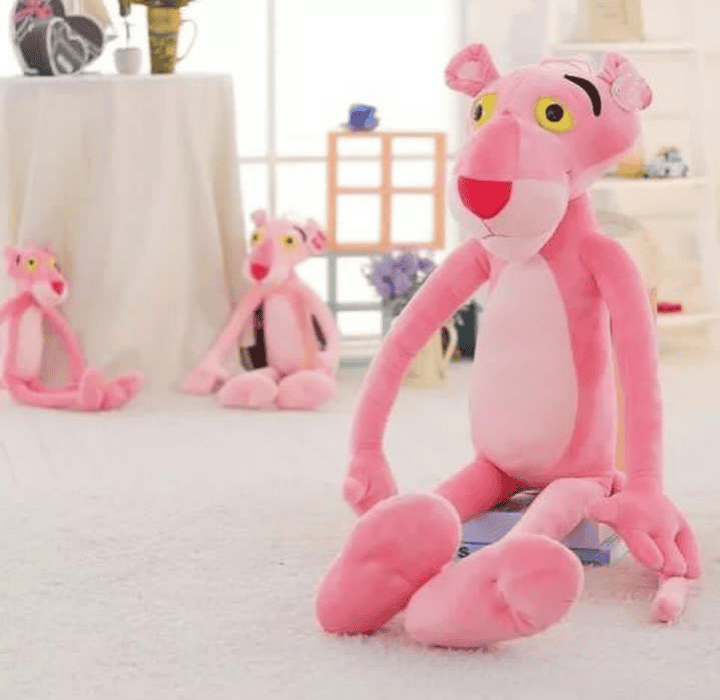 Pink Panther Stuffed Toy, Cute Animal Plush Toy, Pink Panther Stuff Animal Pink Panther Stuffed Toy, Cute Animal Plush Toy, Pink Panther Stuff Animal